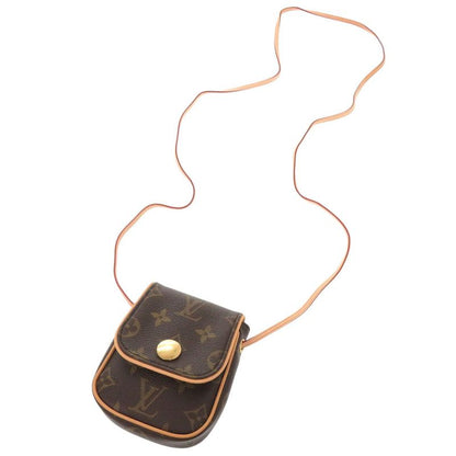 Louis Vuitton Pochette Cancun Monogram M60018 Brown Shoulder Bag LV 0657 Louis
