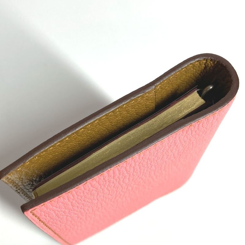 Hermes Notebook Cover Agenda PM Agenda PM Leather Rose Azalea Pink
