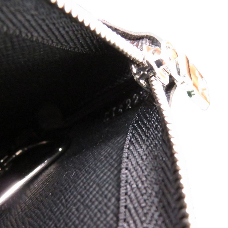 Louis Vuitton Pochette Cles Damier Graphite N60155 Coin Case Wallet LV 1493