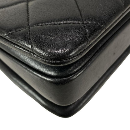 Chanel Handbag Trendy Cc/small Top Handle Flap Bag A92236 Black Lambskin