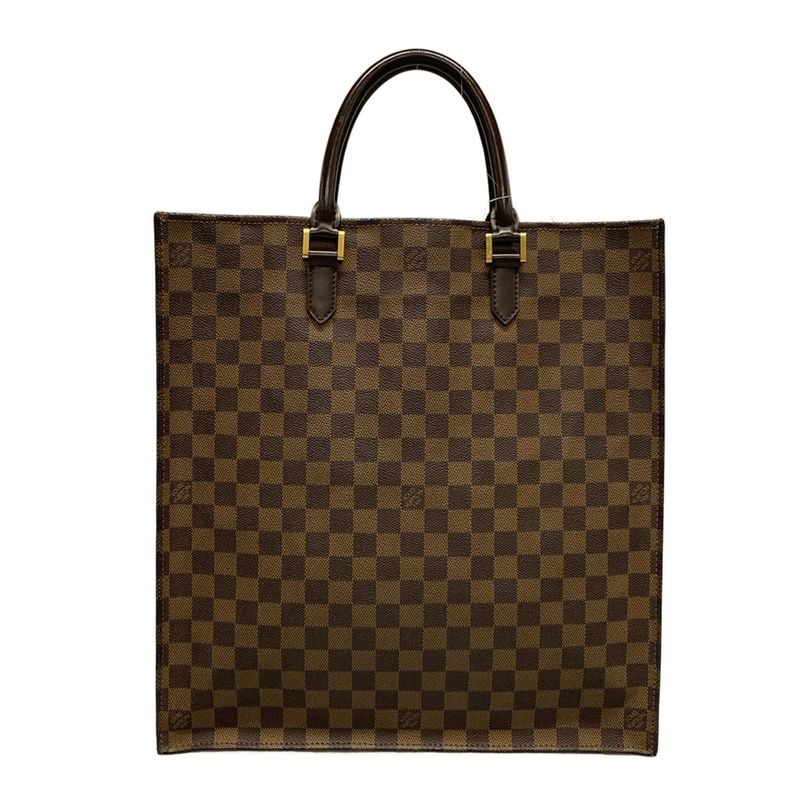 Louis Vuitton Tote Bag Damier Sac Pla (old Shape ) N51140 Ebène