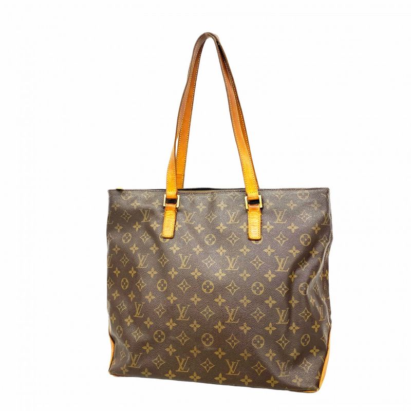 Louis Vuitton Tote Bag Monogram Cabamezzo M51151 Brown Ladies