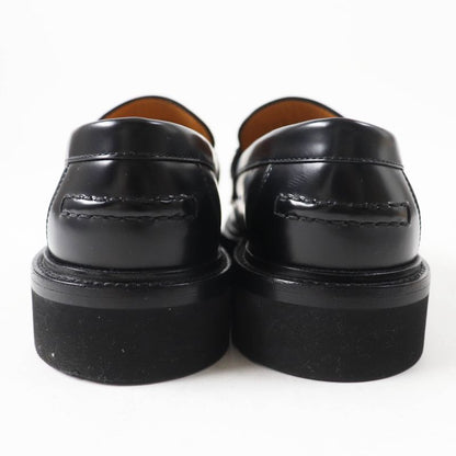 Christian DIOR BOY Leather Loafers Black 35 Women