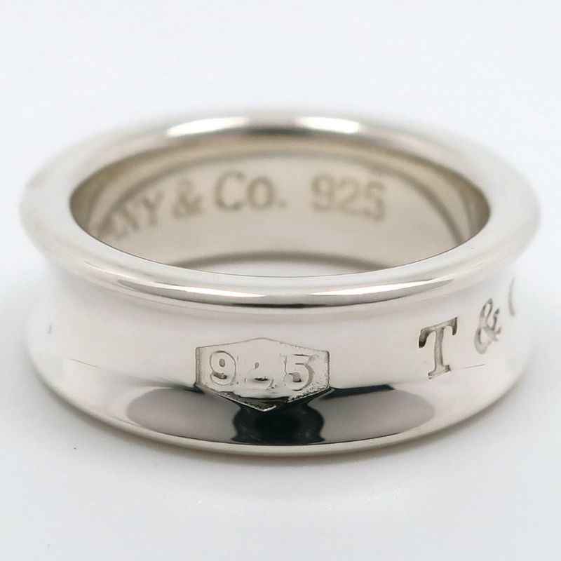 [tiffany & Co] Tiffany & Co 1837 Silver 925 Size 10.5 Ladies' 7.1g Ring