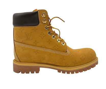 2496 Louis Vuitton Boots LV X Timberland 6-in Ankle Boots Monogram Men's Size 9