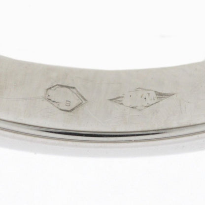Cartier Knife Edge Pt950platinum #7 Ladies 3.5g Ring