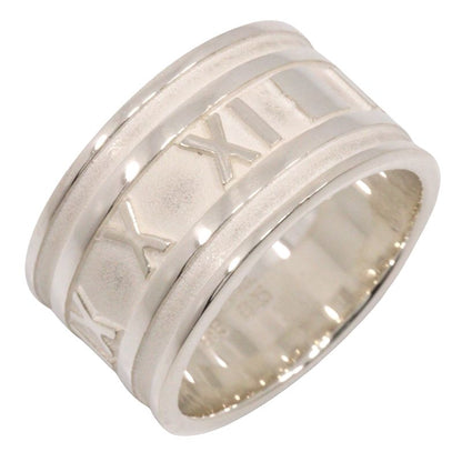 Tiffany & Co Atlas Wide Silver 925 Size 13.5 Ladies 9.8g Ring