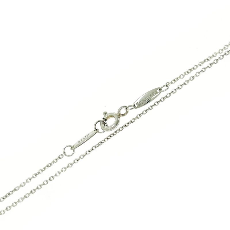 Tiffany & Co Tiffany & Co Silver Pink Sapphire by-the-Yard Necklace 1.6g 925