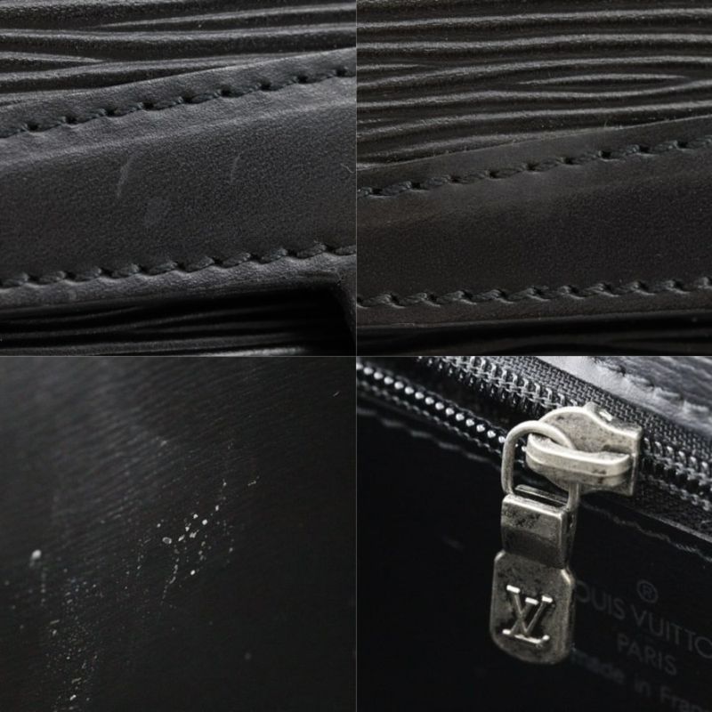 Louis Vuitton Pochette Arche 2WAY Clutch M52572 Epi Leather Noir Black A20963