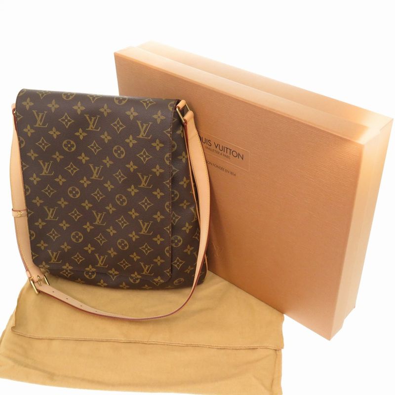 Louis Vuitton Monogram Musette M51256 Shoulder Bag LV 0155louis Vuitton