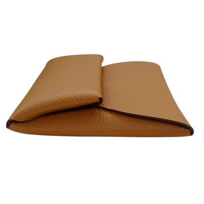 Hermes Wallet Women Men Brand Coin Case Bastia Vaux Epson Gold Silver Hardware