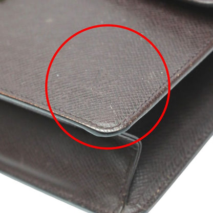 Louis Vuitton M30196 Taiga Clutch Bag Clade Second Bag Louis Vuitton Acajou