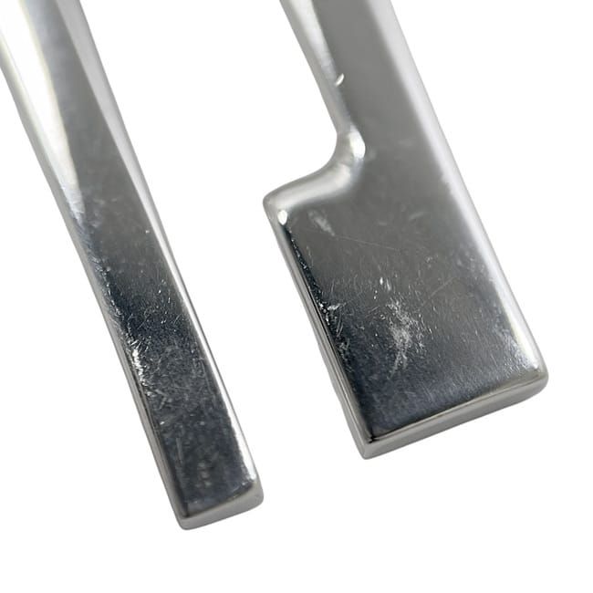 Gucci Necklace 5charm Silver Polished Excellent Condition Ag 925