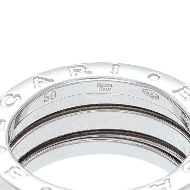 Bulgari B-zero1 White Gold Ring Men's Size 9 50