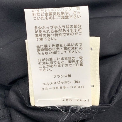 Hermes Dress Cotton Black Embroidery Shirt