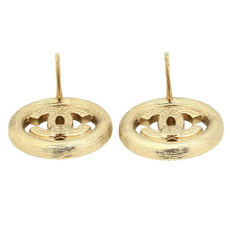 Chanel Earrings Stud Earrings Gold/silver