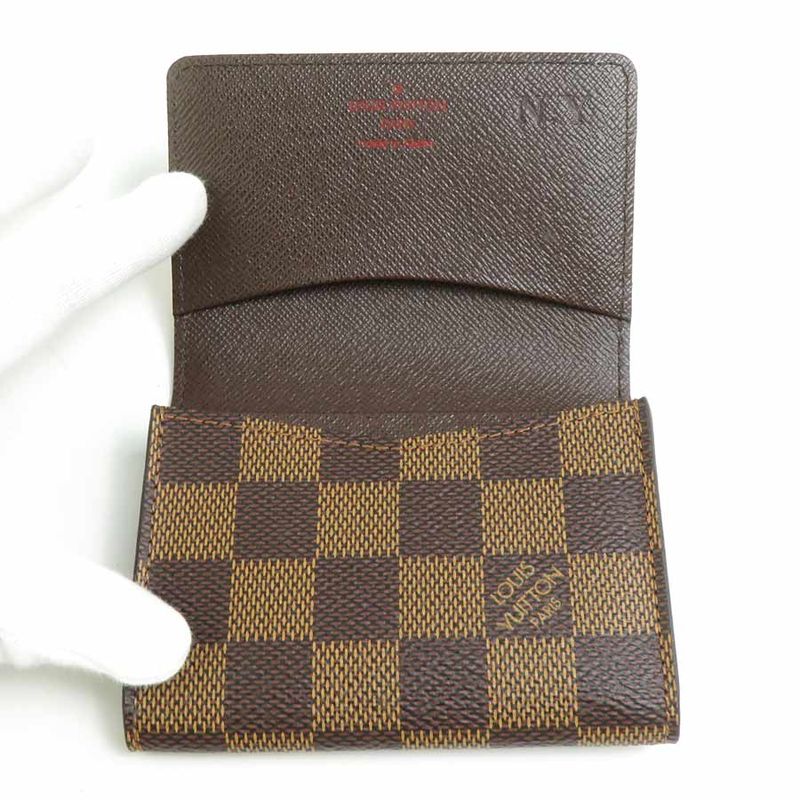 Louis Vuitton Card Case Damier Envelop Carte De Visite N62920