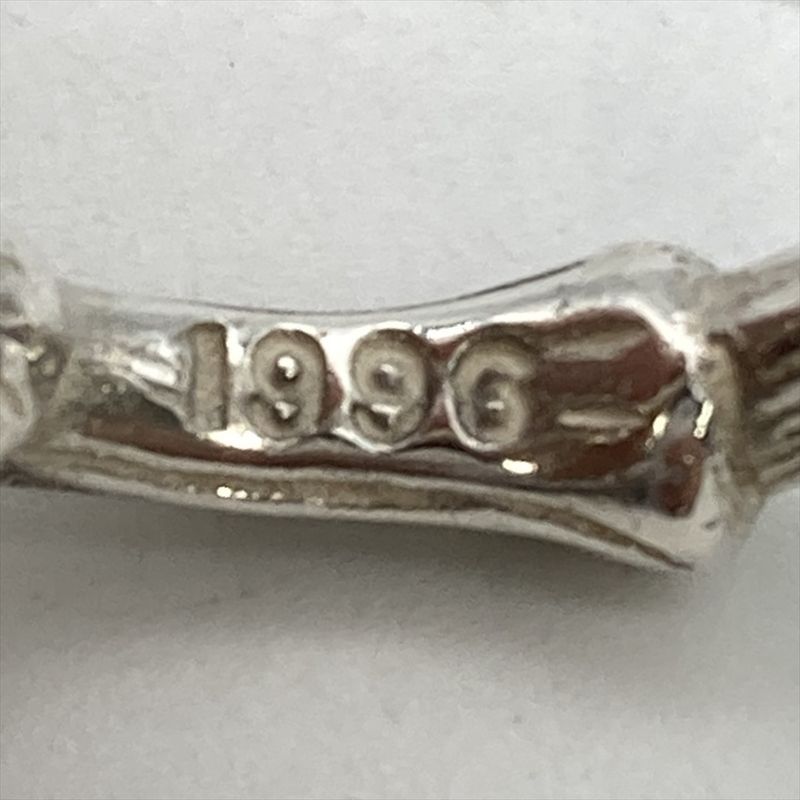 Tiffany & Co Tiffany & Co Bamboo Ring Approx Size 9 Sv925 50g Silver Ladies