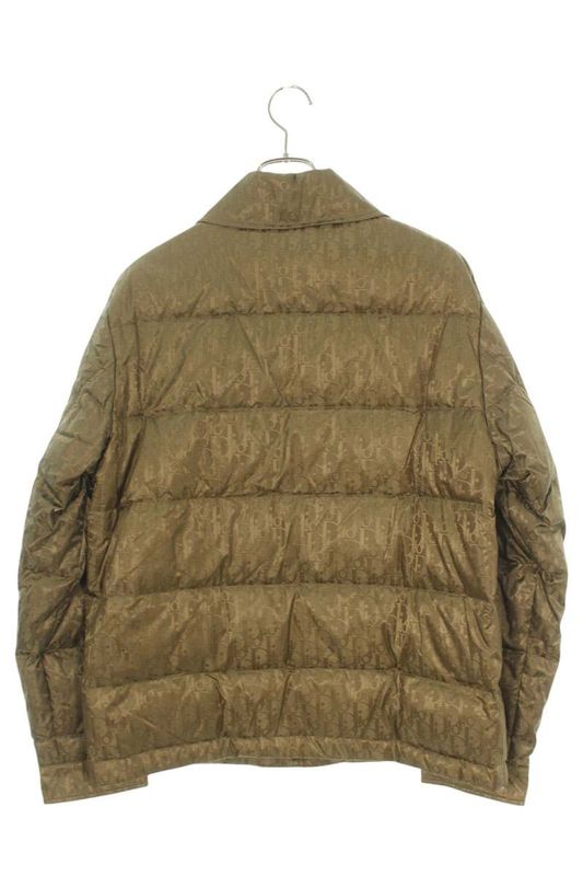 Dior 293c436a4462 Oblique Allover Nylon Down Jacket Men's 46