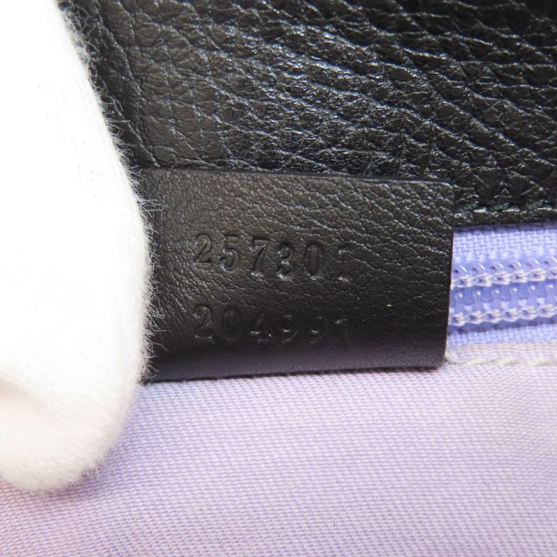 Gucci 257301 GG Signature Cima Outlet Shoulder Bag Leather Women