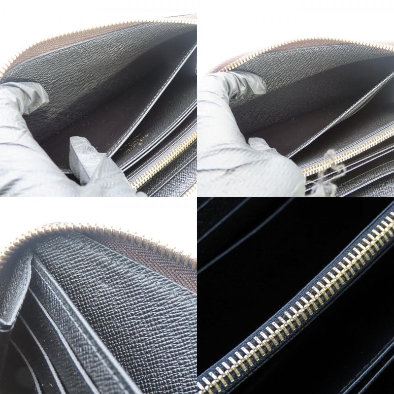 Louis Vuitton Long Wallet Zippy Wallet M69353 Monogram Reverse Brown Gold