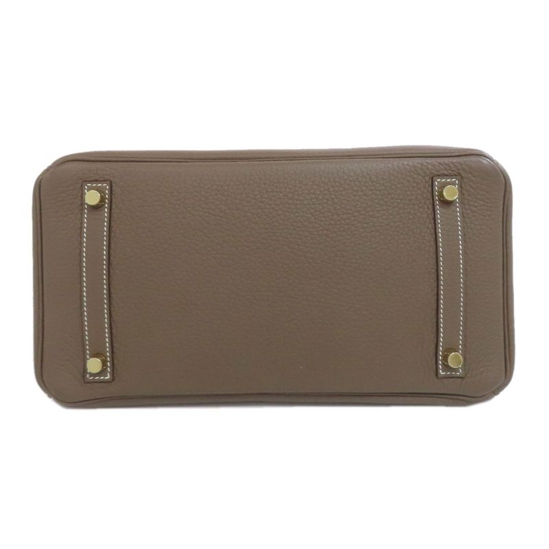 Hermes Birkin 30 Etape Gold Hardware Handbag Taurillon Women