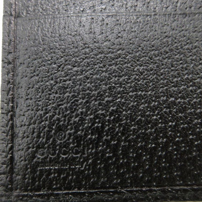 Gucci 154182 GG Canvas Leather Black W Hook Wallet 0111 Gucci