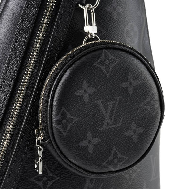 Louis Vuitton Waist Bag/body Bag Duo Su Ring Bag Black/gray