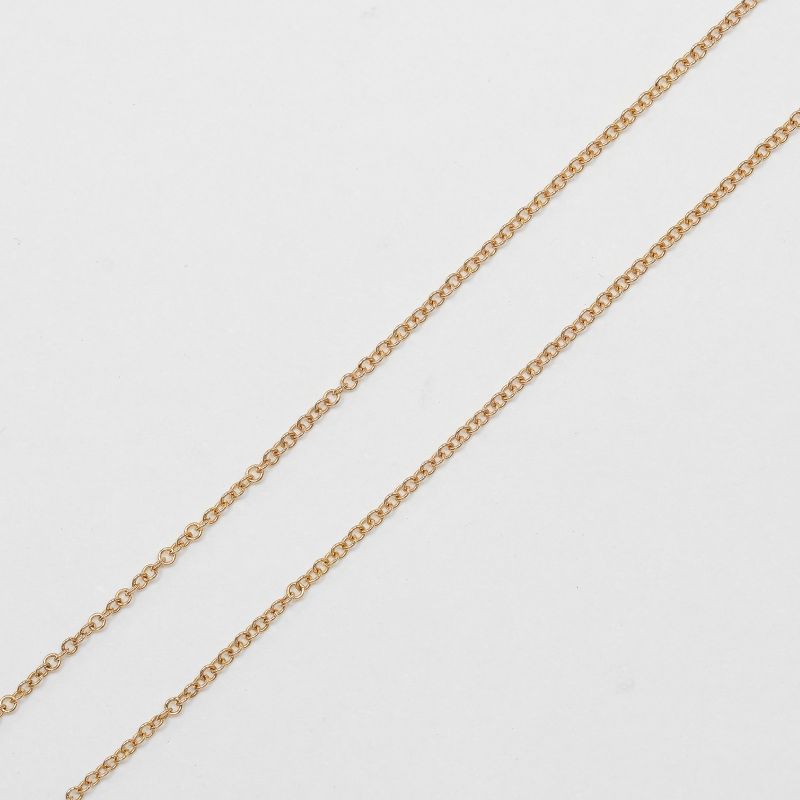 Tiffany & Co Sentimental Heart 18K Pink Gold And Diamonds Ladies 2.17g Necklace