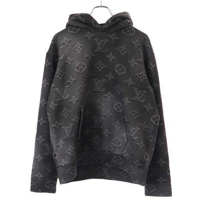 Louis Vuitton 21ss 3dmonogram Pullover Sweatshirt Hoodie Ihn Hky24w Black M