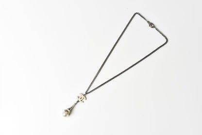 Chanel Necklace Pendant Chanel Accessories Coco Mark CC Eiffel Tower Pearl