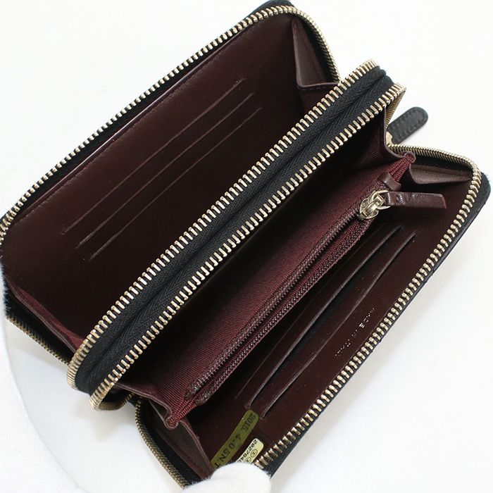Chanel Round W Zip Wallet Long Wallet Round Zipper Lambskin 20788480 Ladies