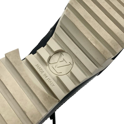 Louis Vuitton Laurie Line Monogram Boots Short Boots Shoes Suede Leather Off