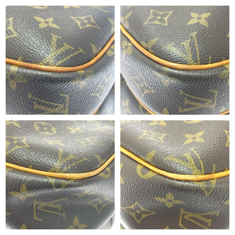 Louis Vuitton M45254 Monogram PVC Reporter PM Shoulder Bag Brown 455894