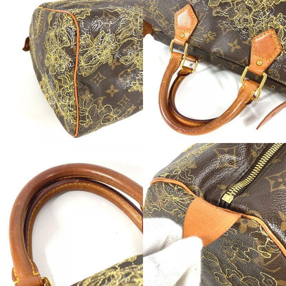 Louis Vuitton Handbag Speedy 30 M95397 Monogram Canvas All Gold
