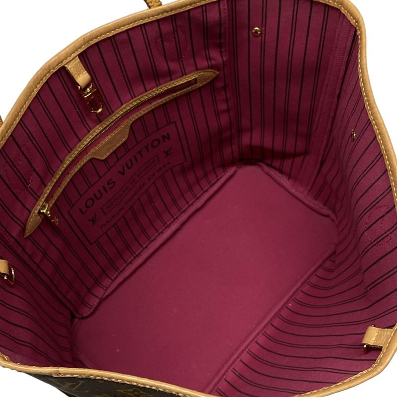 Louis Vuitton Monogram Neverfull MM M41178 Pivoine Tote Bag