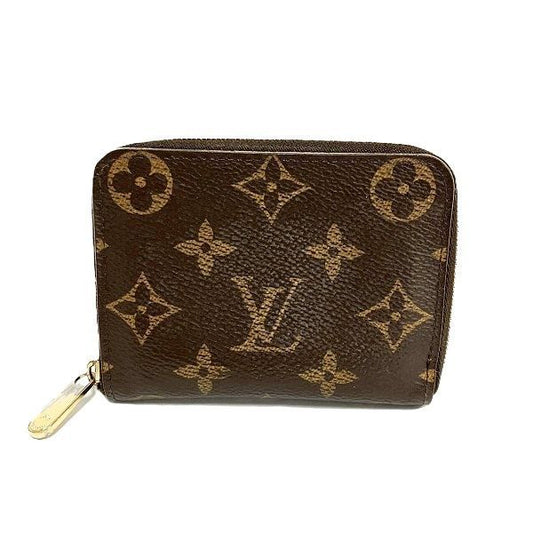 Louis Vuitton Monogram Zippy Coin Purse M60067 Wallet Coin Case Unisex