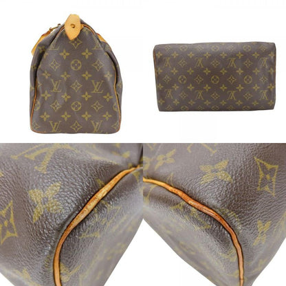 Louis Vuitton Speedy 30 Handbag Speedy 30 M41526 Monogram Brown Gold Hardware