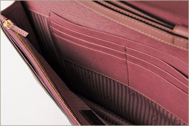 Fendi Clutch Bag Second Bag Fendi Toujours Light Purple With Strap