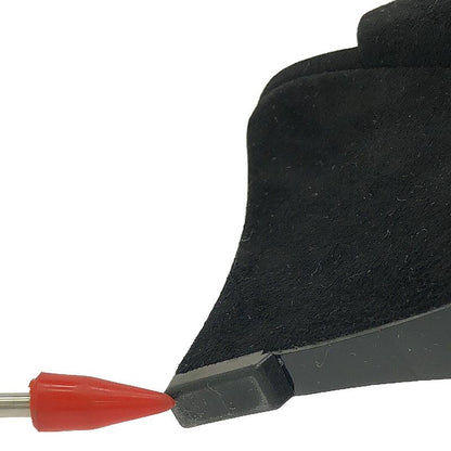 Celine - Phoebe Period Suede Leather Strap Sandals - 36 1 2 - Black - Women's