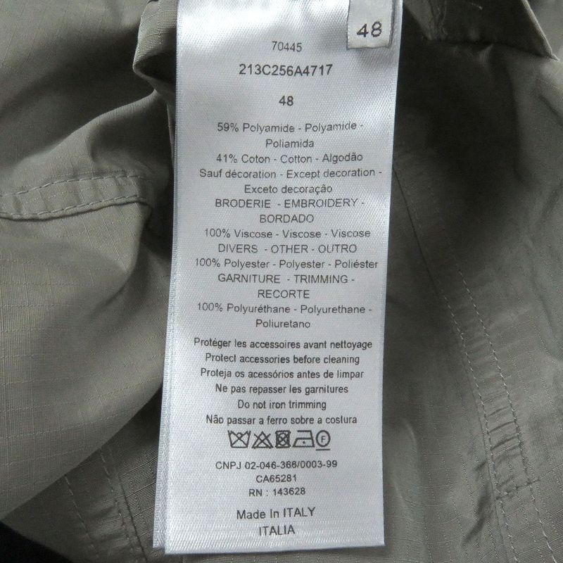 DIOR Homme 213c256a4717 Logo Embroidery Packable Saddle Tailored Type Jacket