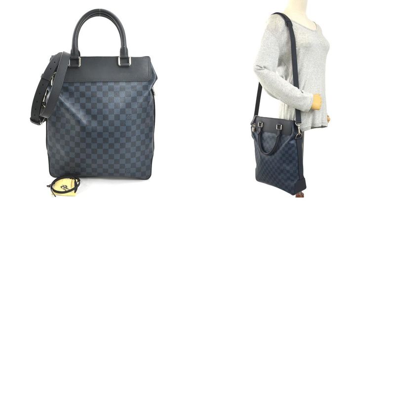 Louis Vuitton Shoulder Bag Handbag Damier Cobalt Greenwich N41351