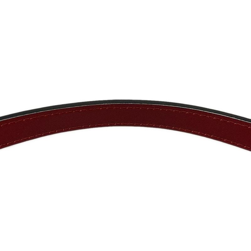 Dior/christian Dior Handbag Saddle Bag Red Leather