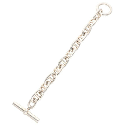 Hermes Chaine D'ancre TGM Chaine D'ancre TGM Silver Bracelet Men's 11link