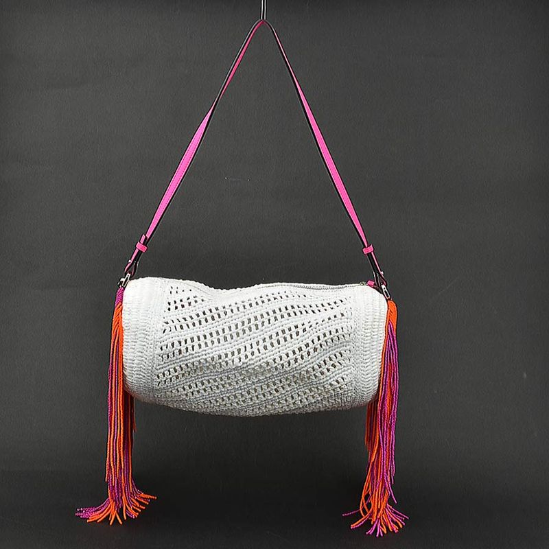 Loewe Shoulder Bag With Beaded Fringe