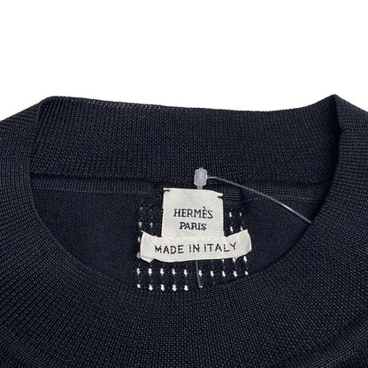 Hermes Long Sleeve Cut And Sewn Size 34 S Women - 3e2618d9 Black Crew Neck /