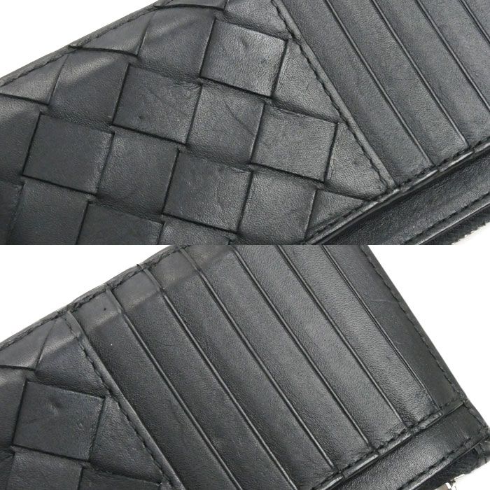Bottega Veneta Bottega Veneta Fragment Case Coin Case Black 766155vcpq3 Men's