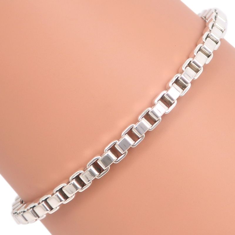 Tiffany & Co Venetian 925 Silver Unisex 15.8g Bracelet