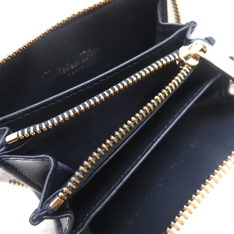 Christian Dior Coin Compact Wallet Case