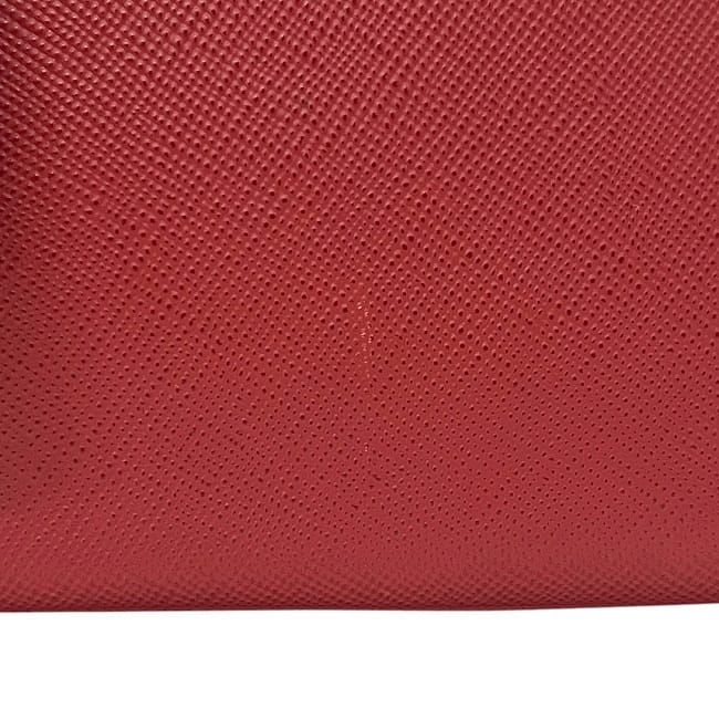 Prada 2 Way Bag Red Fuoco CUIR Bn2775 Excellent Condition